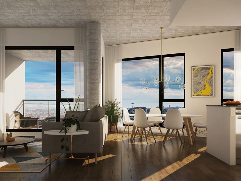 Les Condos Wilfrid BoisFranc à SaintLaurent