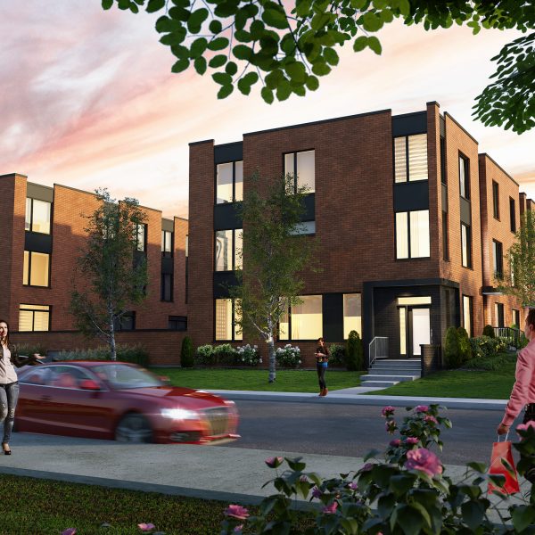 Photo gallery Alys townhouses project in BoisFranc