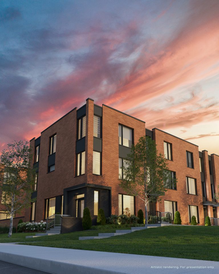 Photo gallery Alys townhouses project in BoisFranc